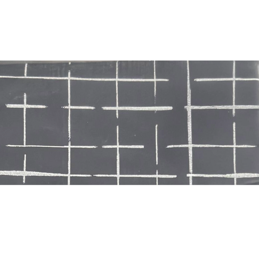 Calvin Klein Queen Size Pillowcases Set of 2 Gray White Plaid Sateen Weave