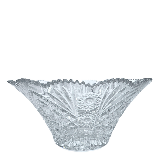 Bohemia Crystal Glass Bowl Small Decorative Bowl Handblown in the Czech Republic