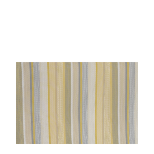 Striped yelliow placemat
