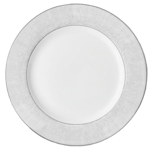 Joseph Sedgh 8" Galaxy Platinum 6480 Fine Bone China Salad Plate Appetizer Plate Set of 4