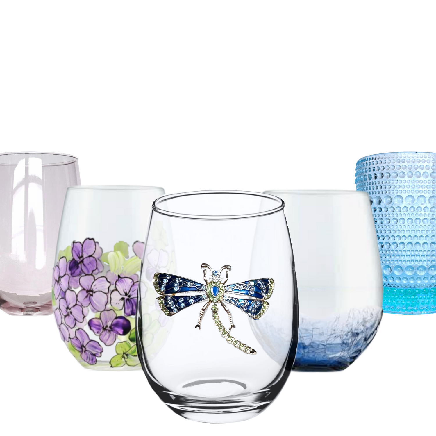 Stemless Wine Glasses