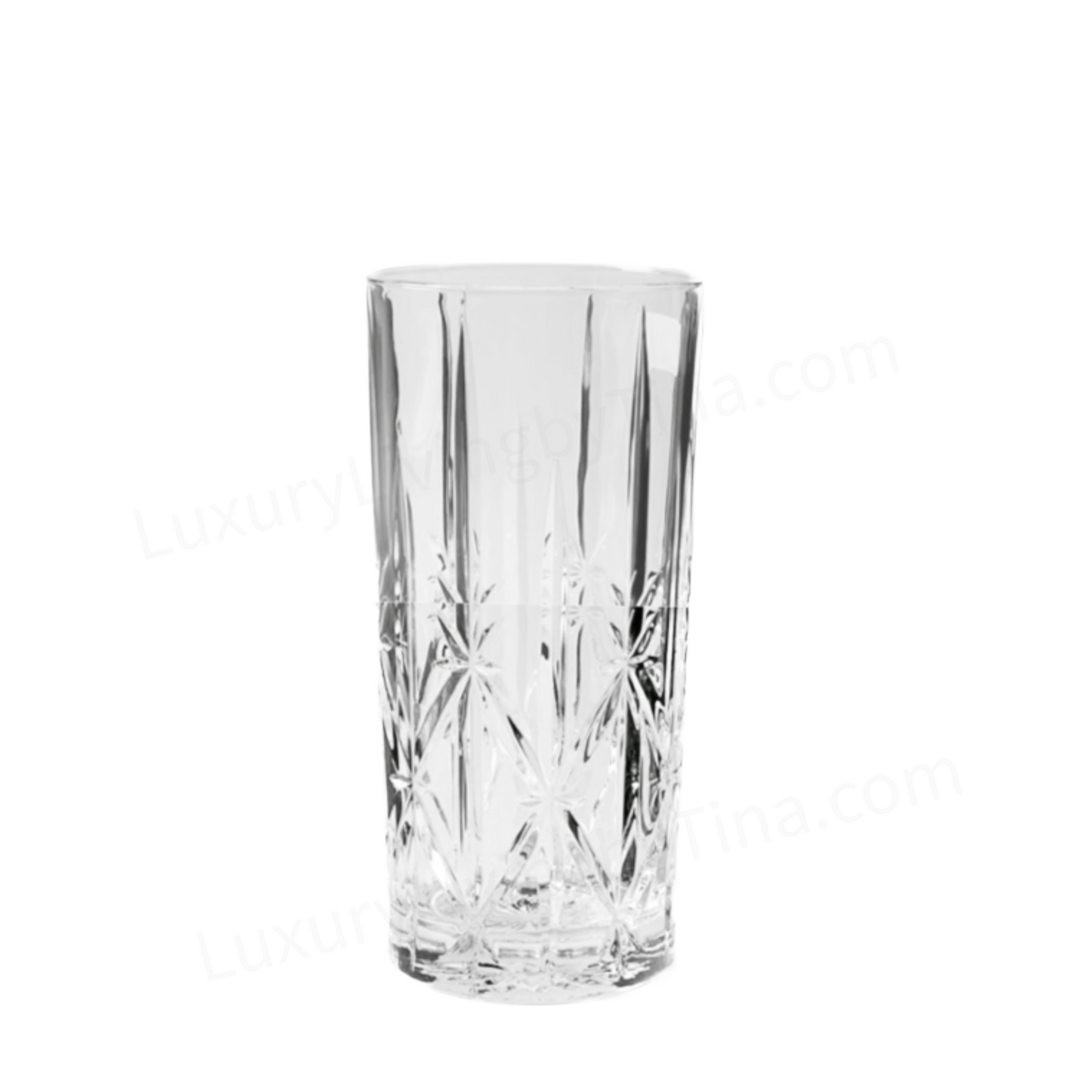 Waterford Crystal Marquis Sparkle Hiball Tumbler Biccieri Blown Glass Set of 4