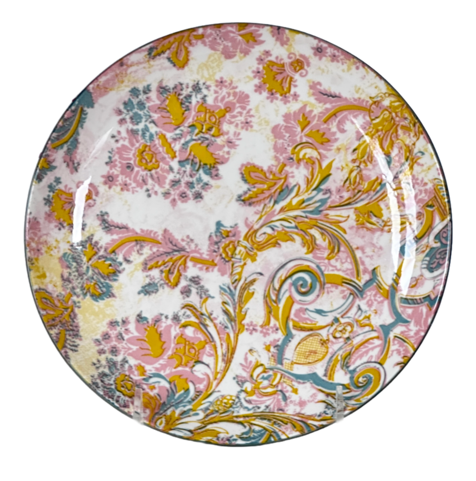 Timeless Assorted 8" Appetizer Tapas Salad Side Plates Maison Artisan Patina Vie