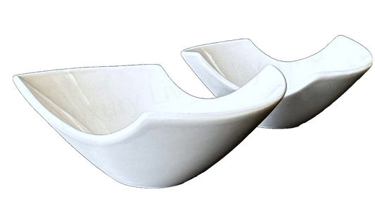 Whittier Samurai Bowl 10 oz Asymmetrical Set of 2 by 10 Strawberry Street