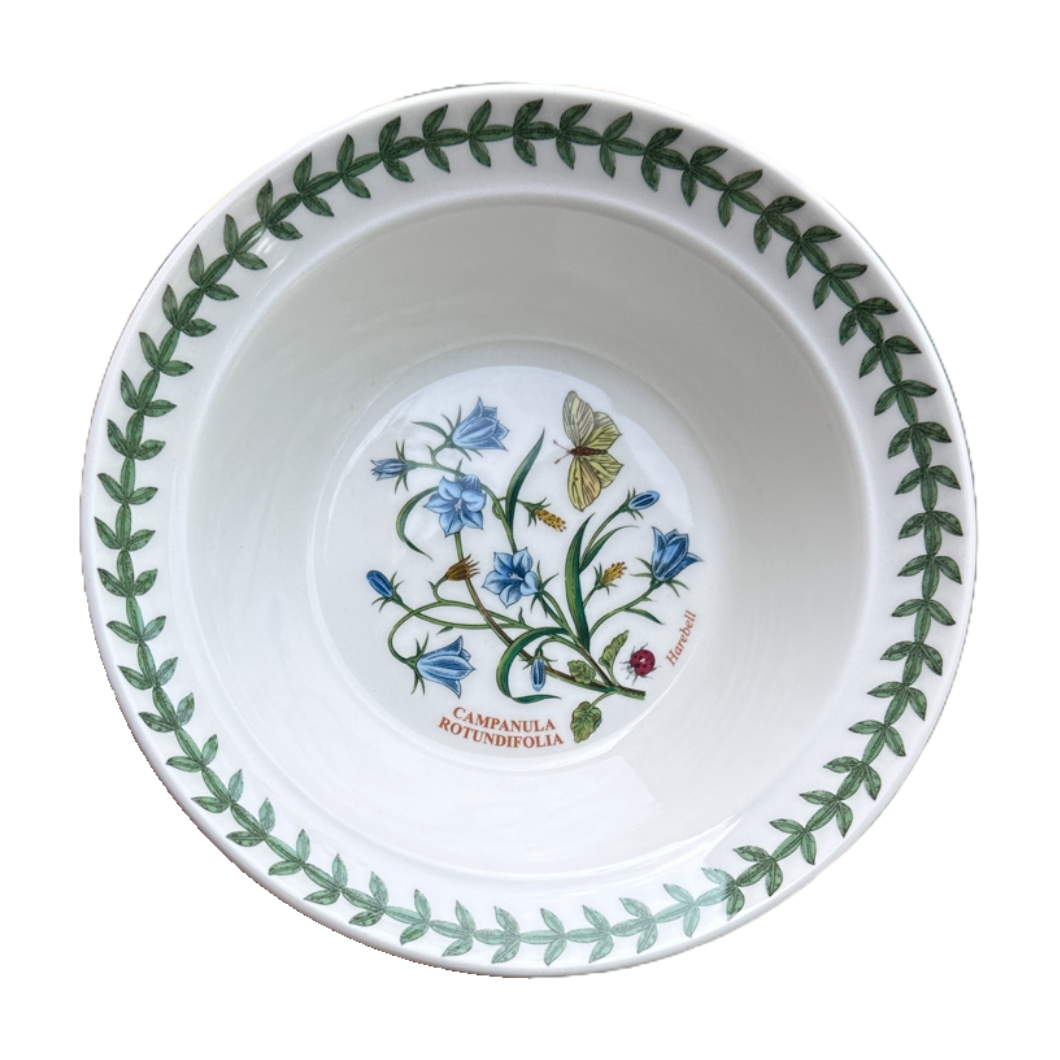 Portmeirion, Harebell, Campanula Rotundifolia, Bowl Botanic Garden Harmony Set/3