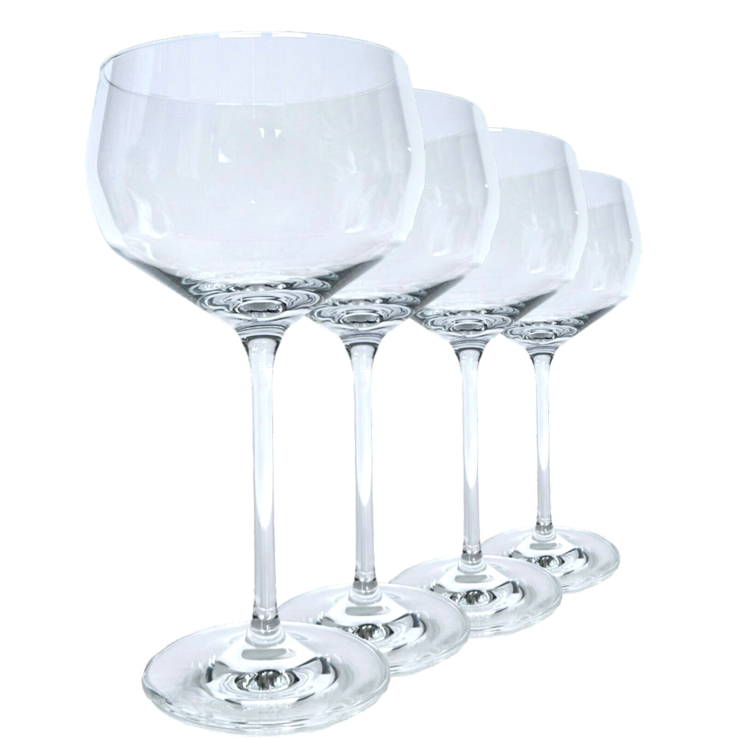 Champagne Glass, Handblown Pure Glass by Zwiesel Glas, Made in Germany Set/4