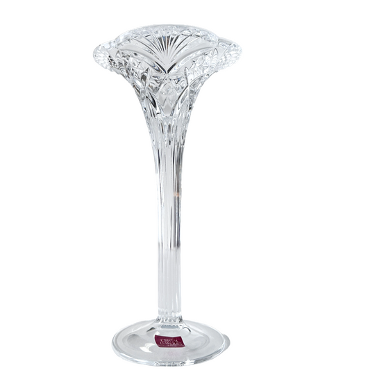 Crystal Tapered Dinner Candle Holder Cristal d'Arques France Vincennes Pattern