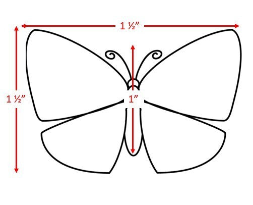 Napkin Rings Crystal Butterflies Rhinestones w/Sparkling Bling Design by Tahari