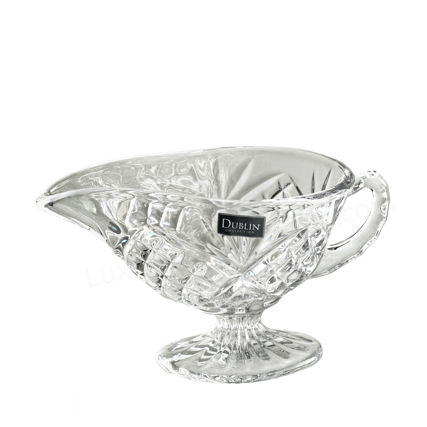 Gravy Boat Godinger Shannon Crystal Dublin Collection Crafted Brilliant-Cut Crystal