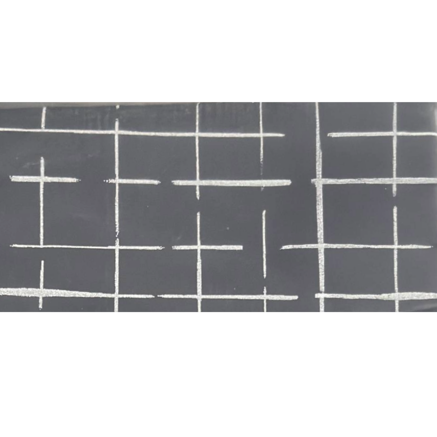 Calvin Klein Queen Size Pillowcases Set of 2 Gray White Plaid Sateen Weave