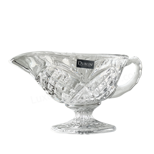 Gravy Boat Godinger Shannon Crystal Dublin Collection Crafted Brilliant-Cut Crystal