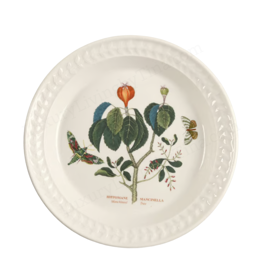 Portmeirion Botanic Garden Salad Plate 8" Hippomane Mancinella, Manchineel Tree