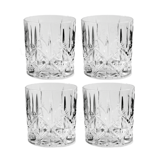 Waterford Crystal Marquis Bicchieri Sparkle Double Old Fashioned Glass Set of 4