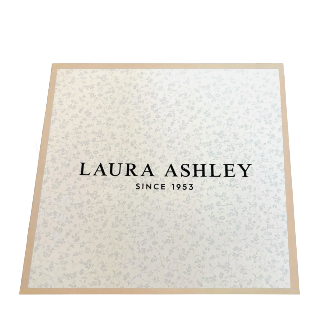 Laura Ashley Heritage Collectables Plate Large 10.5" Midnight Pinstripe