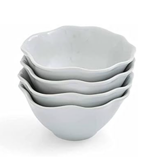 Portmeirion Sophie Conran Floret All Purpose Bowl, 7 Inch, Stoneware - Dove Grey