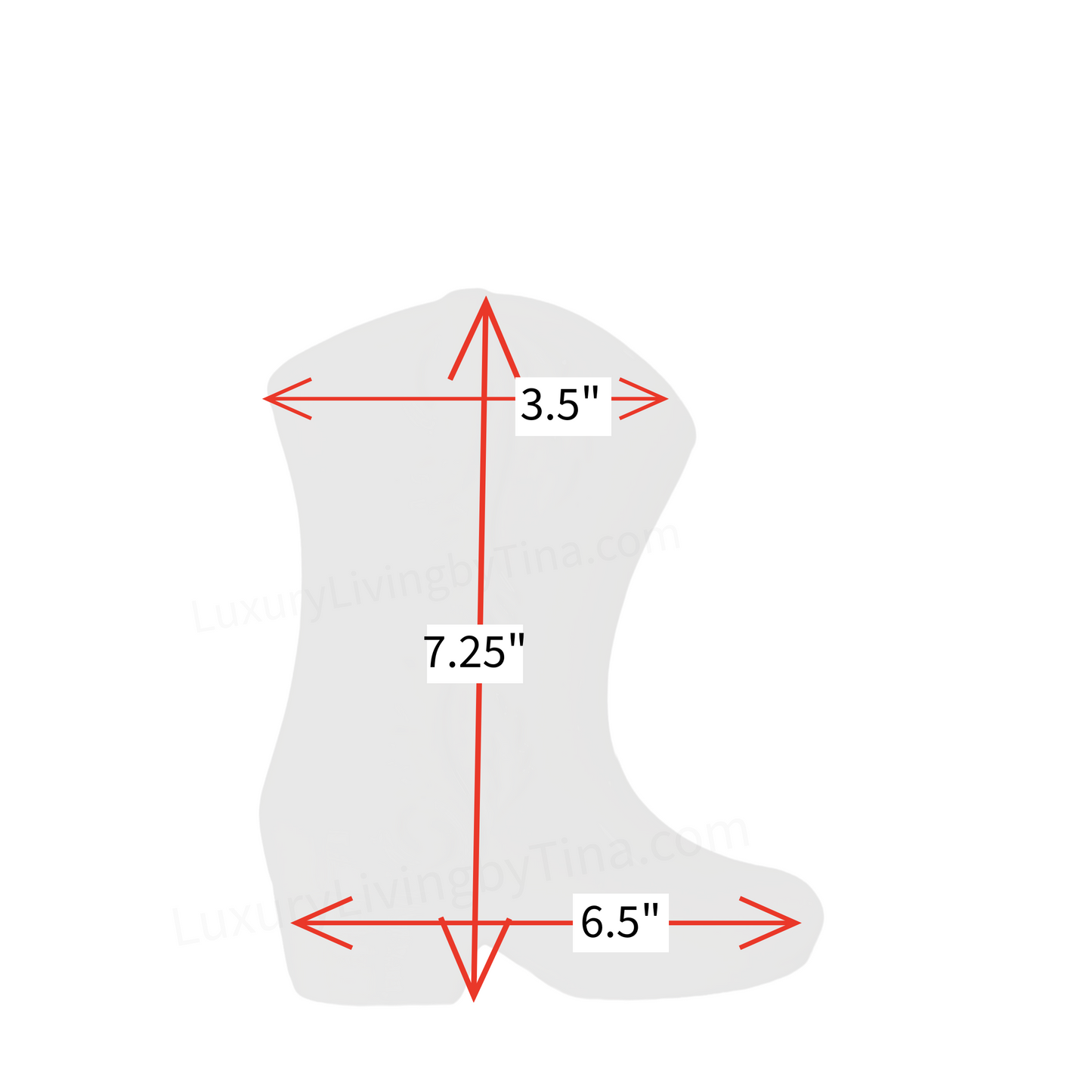 White Ceramic Utensil Holder Western Cowboy Cowgirl Boot Shape